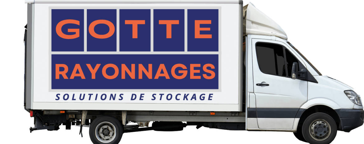 Livraison dans toute la France par la société GOTTE RAYONNAGES